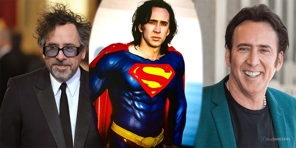 Tim Burton and Nicholas Cage's Superman