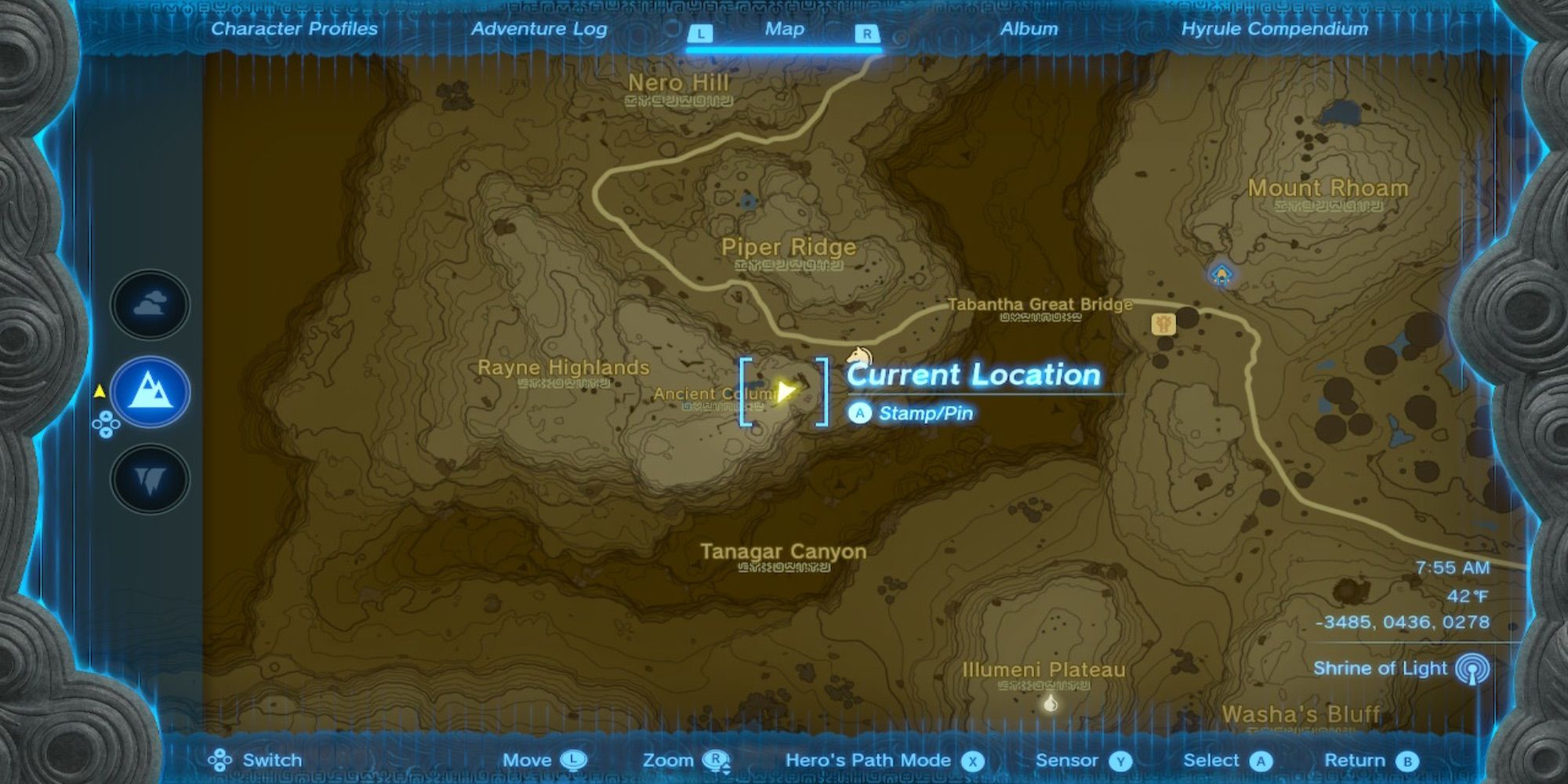 The Legend of Zelda Tears of the Kingdom Awakening Tunic Location