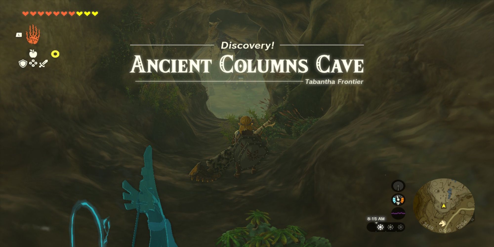 The Legend of Zelda Tears of the Kingdom Awakening Tunic Cave