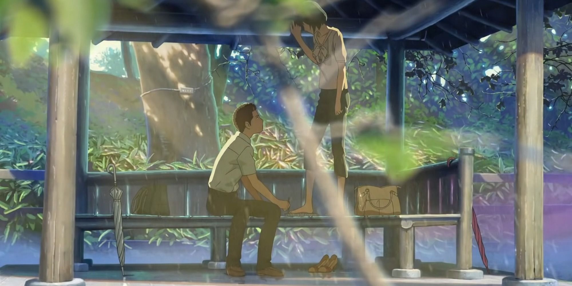 The Garden of Words is one of the best movies like Your Name